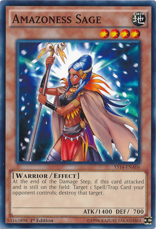 Amazoness Sage [YS14-ENA06] Common | Jomio and Rueliete's Cards and Comics