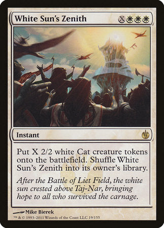 White Sun's Zenith [Mirrodin Besieged] | Jomio and Rueliete's Cards and Comics