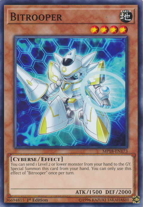 Bitrooper [MP18-EN173] Common | Jomio and Rueliete's Cards and Comics