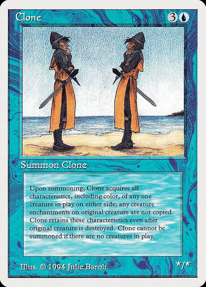 Clone [Summer Magic / Edgar] | Jomio and Rueliete's Cards and Comics