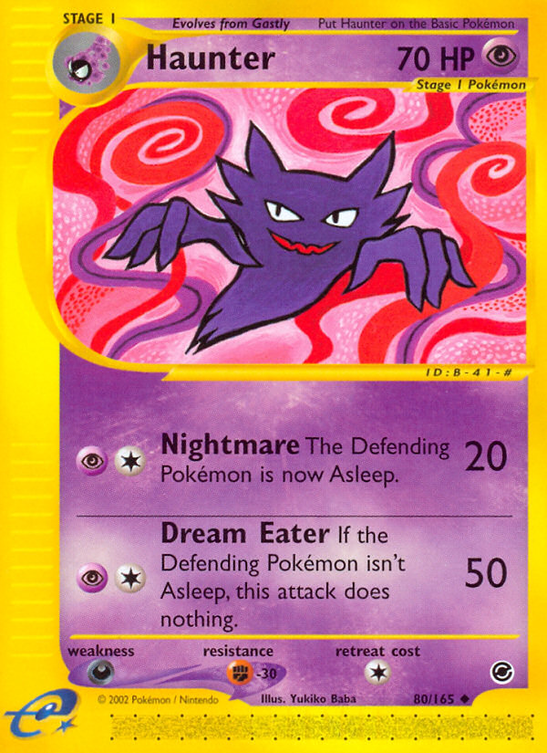 Haunter (80/165) [Expedition: Base Set] | Jomio and Rueliete's Cards and Comics