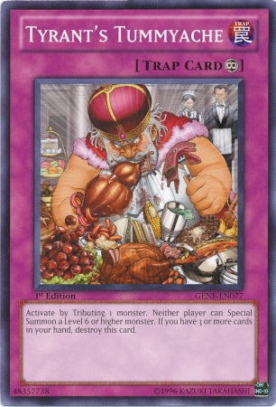 Tyrant's Tummyache [GENF-EN077] Common | Jomio and Rueliete's Cards and Comics