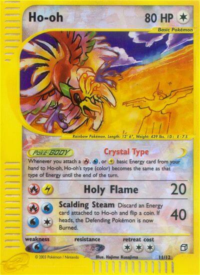 Ho-Oh (11/12) [Box Topper] | Jomio and Rueliete's Cards and Comics