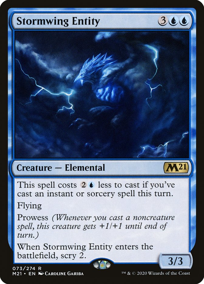 Stormwing Entity [Core Set 2021] | Jomio and Rueliete's Cards and Comics