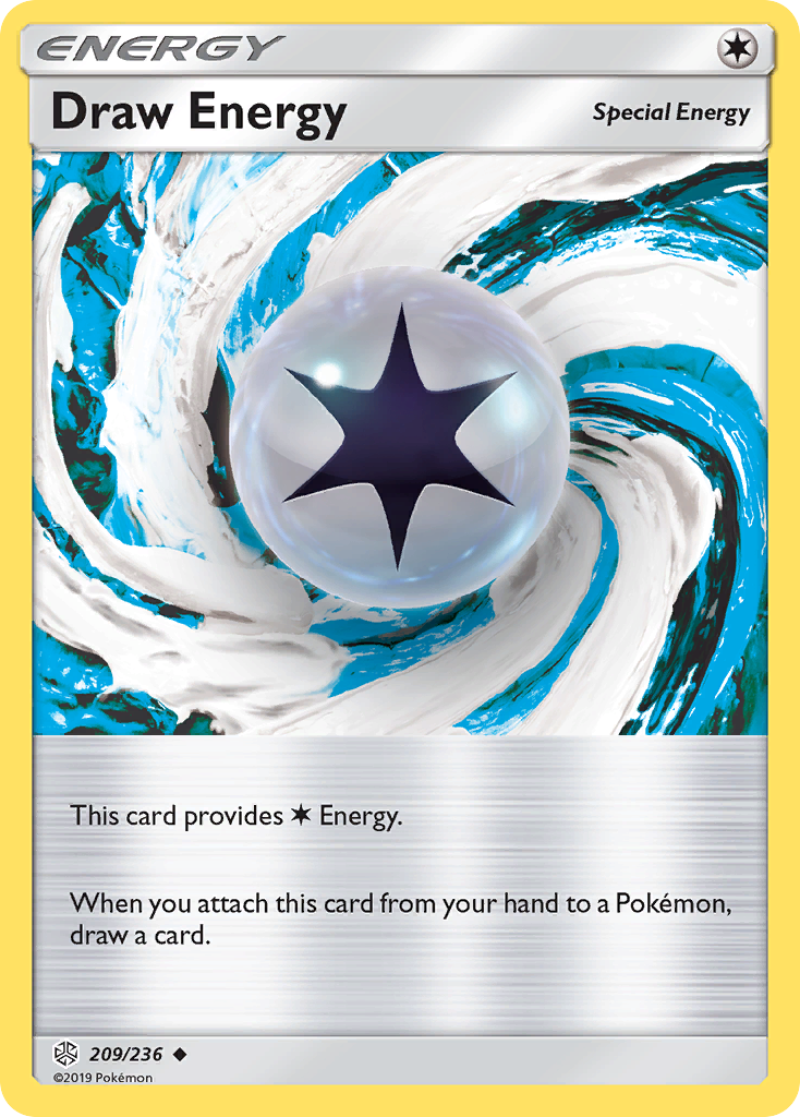 Draw Energy (209/236) [Sun & Moon: Cosmic Eclipse] | Jomio and Rueliete's Cards and Comics