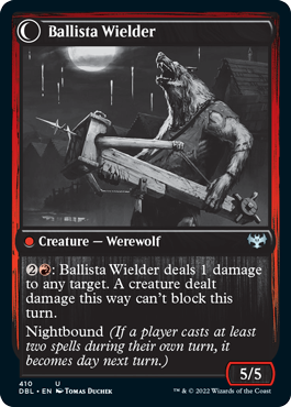 Ballista Watcher // Ballista Wielder [Innistrad: Double Feature] | Jomio and Rueliete's Cards and Comics