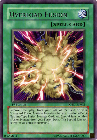 Overload Fusion [POTD-EN042] Rare | Jomio and Rueliete's Cards and Comics