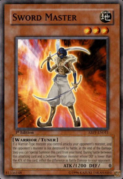 Sword Master [ABPF-EN011] Common | Jomio and Rueliete's Cards and Comics