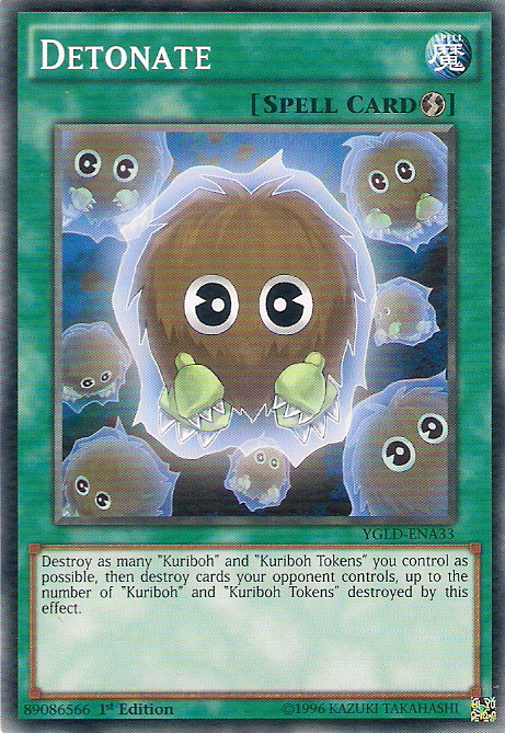 Detonate (A) [YGLD-ENA33] Common | Jomio and Rueliete's Cards and Comics
