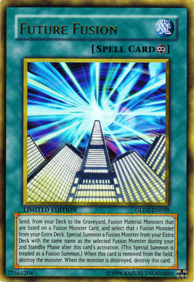 Future Fusion [GLD2-EN039] Ultra Rare | Jomio and Rueliete's Cards and Comics