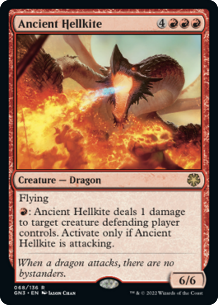 Ancient Hellkite [Game Night: Free-for-All] | Jomio and Rueliete's Cards and Comics