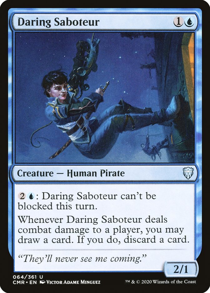 Daring Saboteur [Commander Legends] | Jomio and Rueliete's Cards and Comics