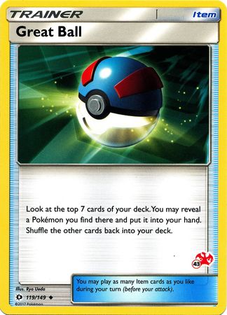 Great Ball (119/149) (Charizard Stamp #43) [Battle Academy 2020] | Jomio and Rueliete's Cards and Comics