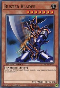 Buster Blader [SBCB-EN003] Common | Jomio and Rueliete's Cards and Comics