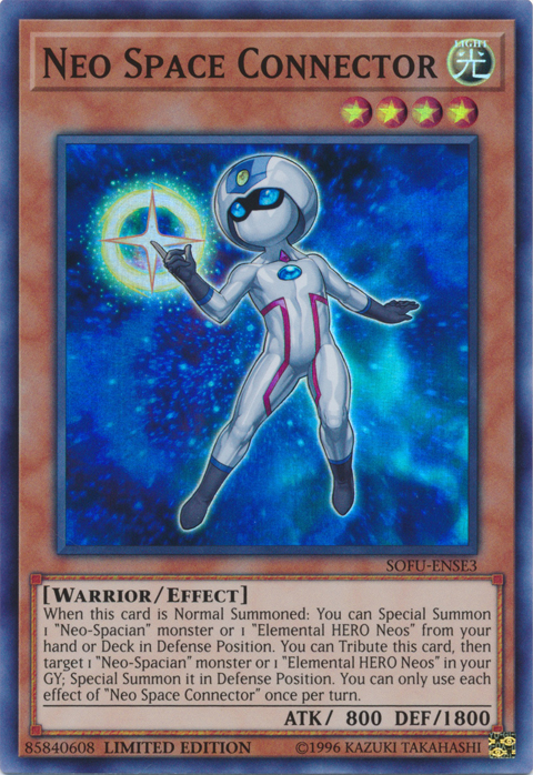 Neo Space Connector [SOFU-ENSE3] Super Rare | Jomio and Rueliete's Cards and Comics