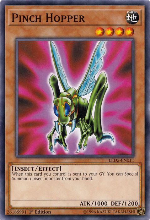 Pinch Hopper [LED2-EN011] Common | Jomio and Rueliete's Cards and Comics