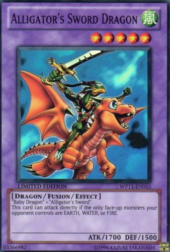 Alligator's Sword Dragon [WP11-EN015] Super Rare | Jomio and Rueliete's Cards and Comics