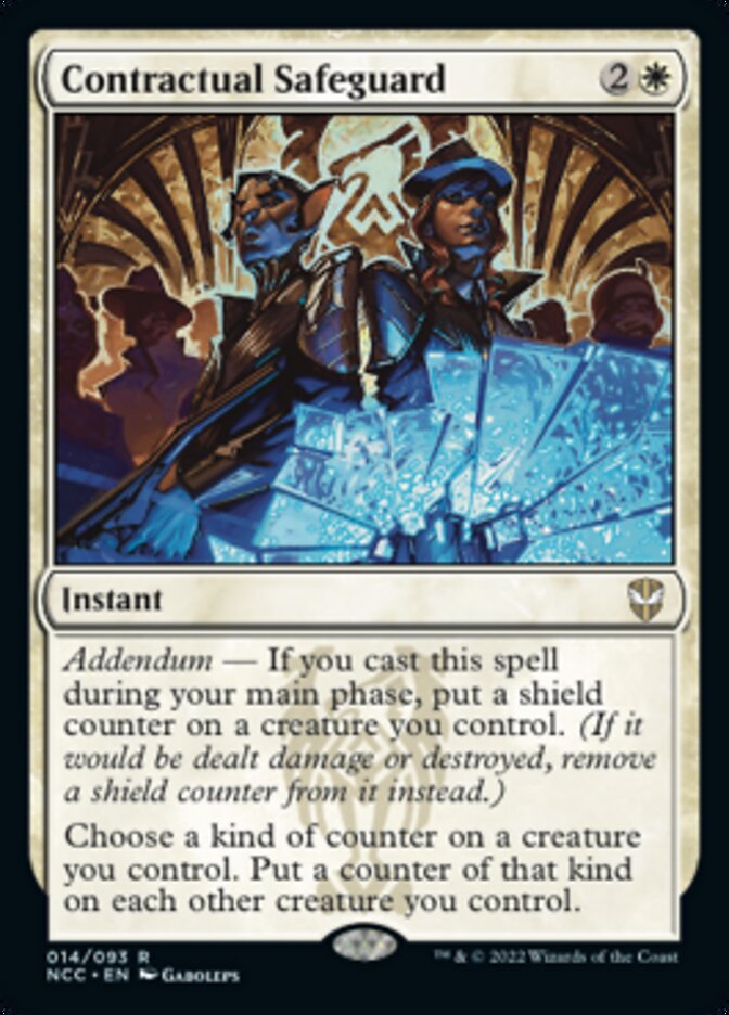 Contractual Safeguard [Streets of New Capenna Commander] | Jomio and Rueliete's Cards and Comics