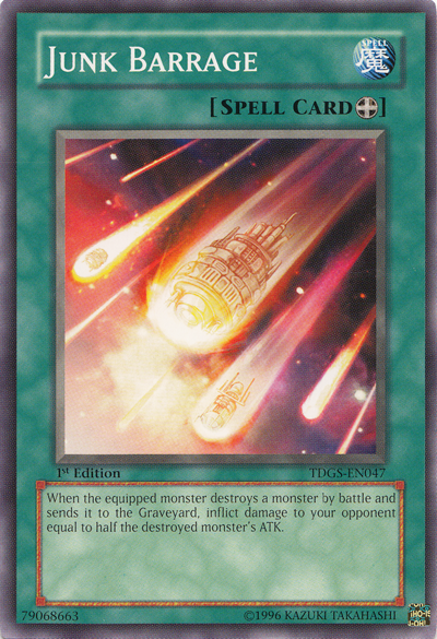 Junk Barrage [TDGS-EN047] Common | Jomio and Rueliete's Cards and Comics