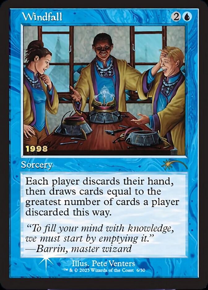 Windfall [30th Anniversary Promos] | Jomio and Rueliete's Cards and Comics
