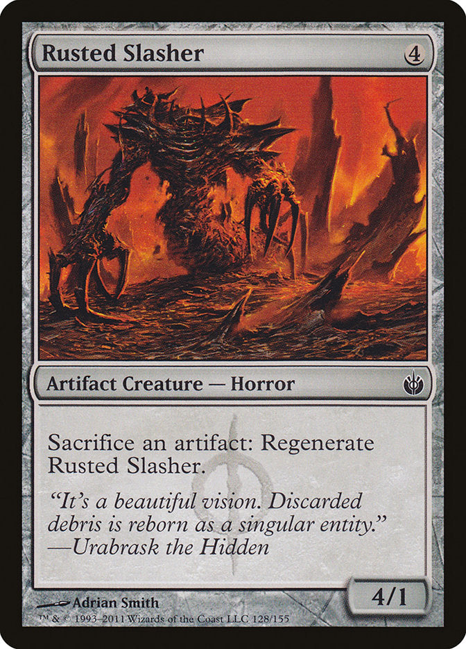 Rusted Slasher [Mirrodin Besieged] | Jomio and Rueliete's Cards and Comics