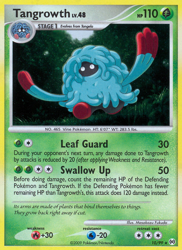 Tangrowth (10/99) (Theme Deck Exclusive) [Platinum: Arceus] | Jomio and Rueliete's Cards and Comics