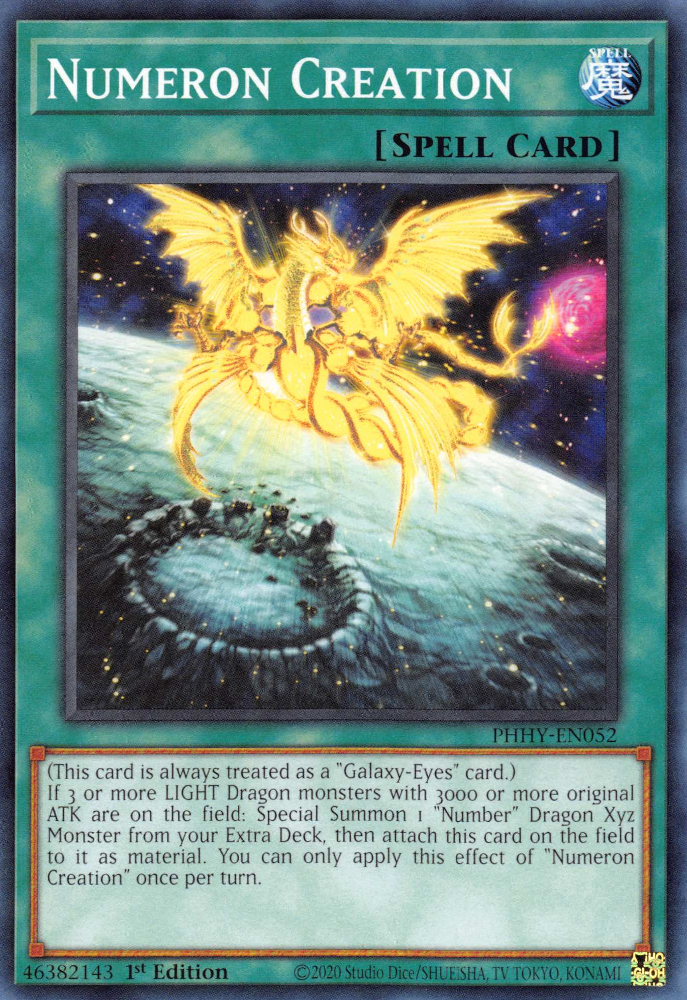 Numeron Creation [PHHY-EN052] Common | Jomio and Rueliete's Cards and Comics