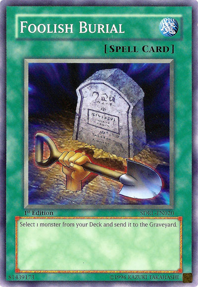 Foolish Burial [SDRL-EN020] Common | Jomio and Rueliete's Cards and Comics