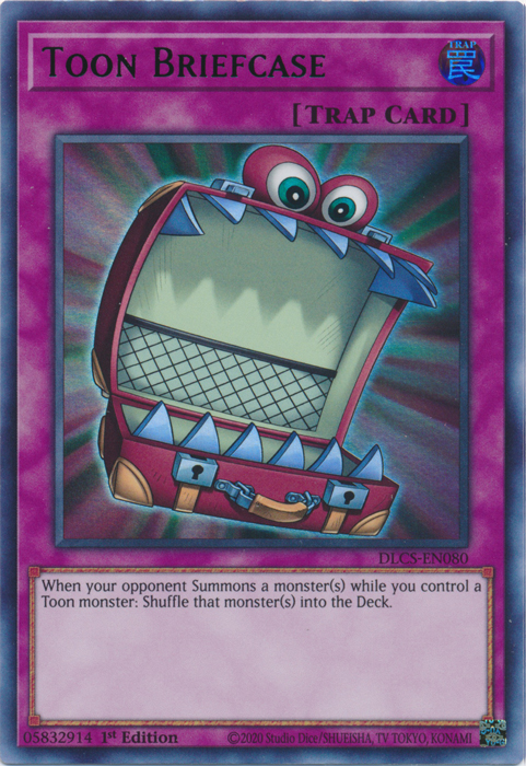 Toon Briefcase [DLCS-EN080] Ultra Rare | Jomio and Rueliete's Cards and Comics