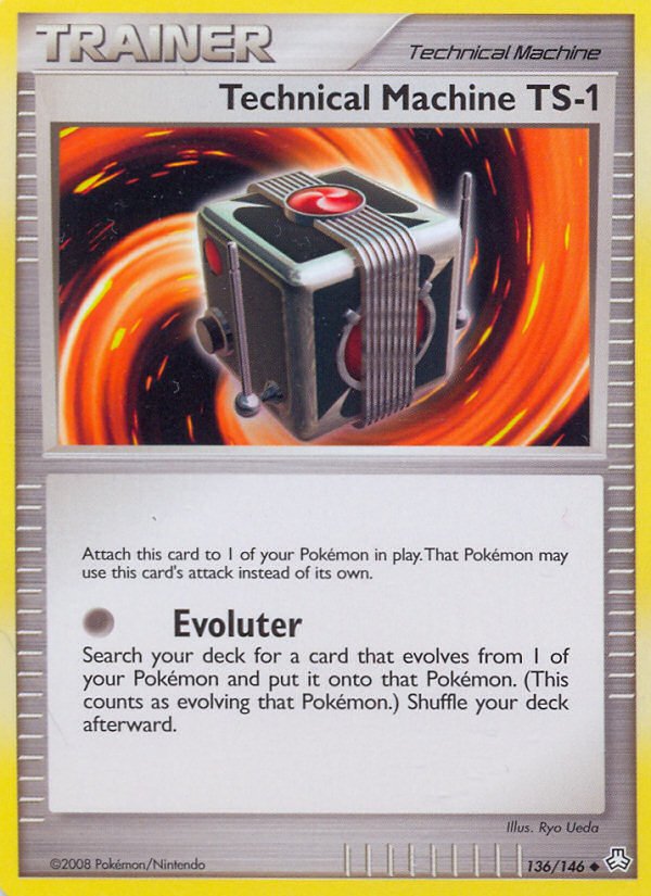 Technical Machine TS-1 (136/146) [Diamond & Pearl: Legends Awakened] | Jomio and Rueliete's Cards and Comics