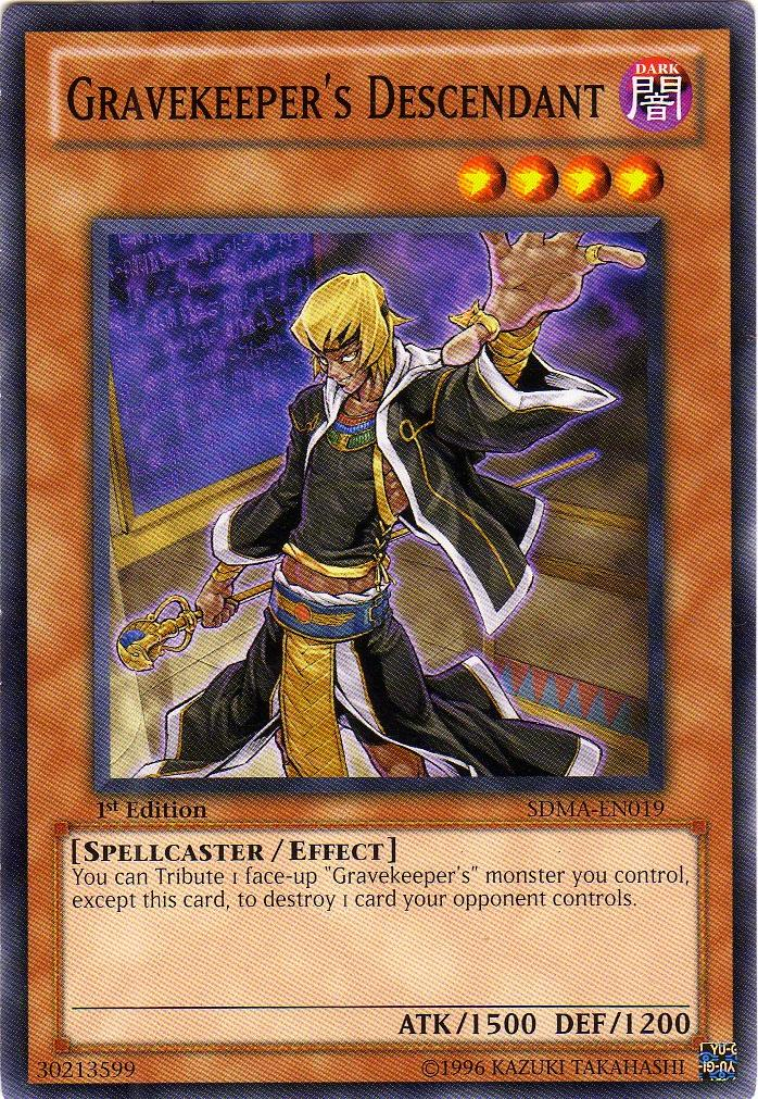 Gravekeeper's Descendant [SDMA-EN019] Common | Jomio and Rueliete's Cards and Comics