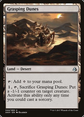 Grasping Dunes [Amonkhet] | Jomio and Rueliete's Cards and Comics