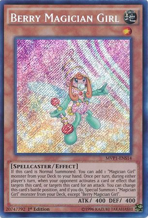 Berry Magician Girl [MVP1-ENS14] Secret Rare | Jomio and Rueliete's Cards and Comics