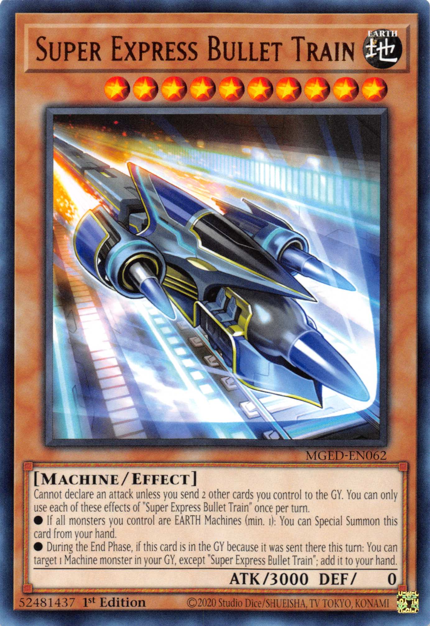 Super Express Bullet Train [MGED-EN062] Rare | Jomio and Rueliete's Cards and Comics