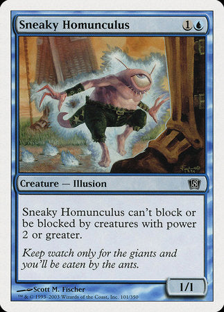 Sneaky Homunculus [Eighth Edition] | Jomio and Rueliete's Cards and Comics