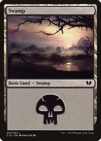 Swamp (333) [Commander 2015] | Jomio and Rueliete's Cards and Comics
