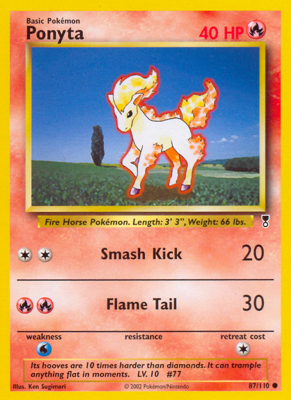 Ponyta (87/110) [Legendary Collection] | Jomio and Rueliete's Cards and Comics