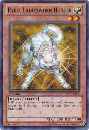 Ryko, Lightsworn Hunter [BP01-EN063] Starfoil Rare | Jomio and Rueliete's Cards and Comics