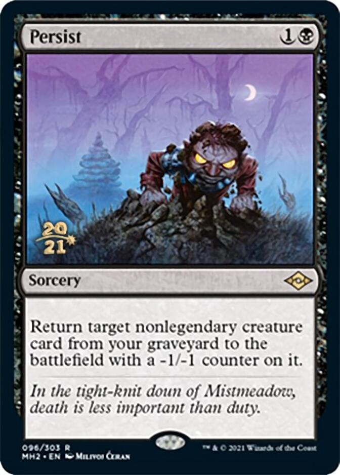 Persist [Modern Horizons 2 Prerelease Promos] | Jomio and Rueliete's Cards and Comics