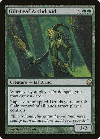 Gilt-Leaf Archdruid [Morningtide] | Jomio and Rueliete's Cards and Comics