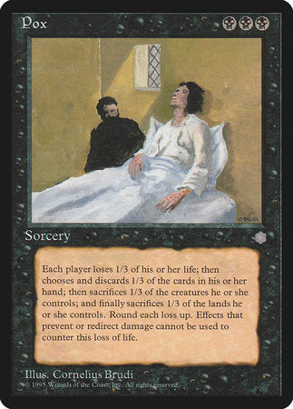 Pox [Ice Age] | Jomio and Rueliete's Cards and Comics
