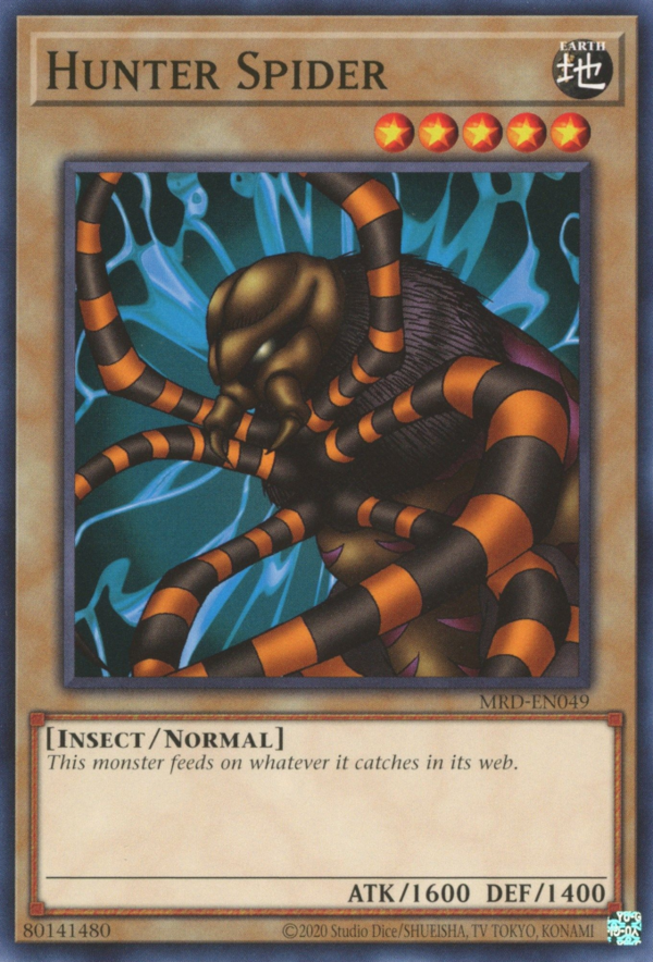 Hunter Spider [MRD-EN049] Common | Jomio and Rueliete's Cards and Comics