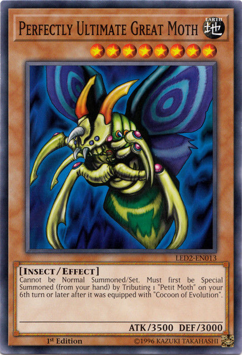 Perfectly Ultimate Great Moth [LED2-EN013] Common | Jomio and Rueliete's Cards and Comics