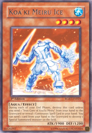 Koa'ki Meiru Ice [RGBT-EN025] Rare | Jomio and Rueliete's Cards and Comics