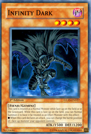 Infinity Dark [GLAS-EN027] Common | Jomio and Rueliete's Cards and Comics