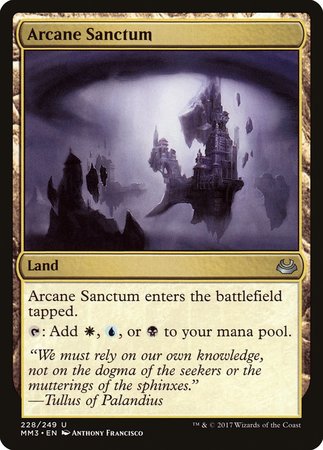 Arcane Sanctum [Modern Masters 2017] | Jomio and Rueliete's Cards and Comics
