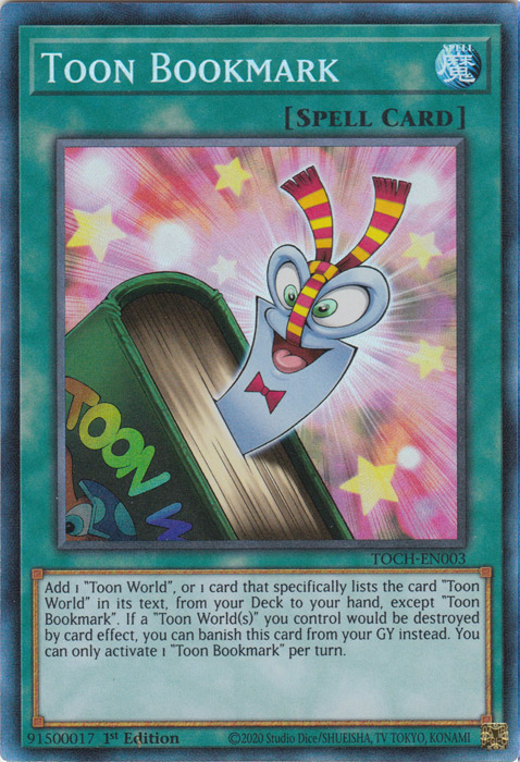 Toon Bookmark (CR) [TOCH-EN003] Collector's Rare | Jomio and Rueliete's Cards and Comics