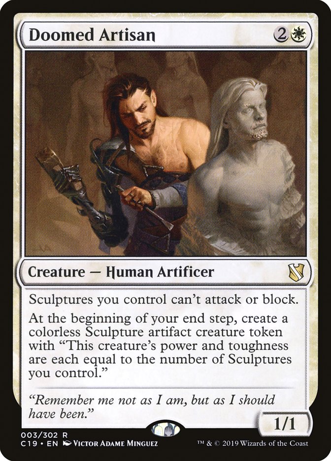 Doomed Artisan [Commander 2019] | Jomio and Rueliete's Cards and Comics