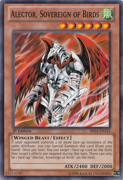 Alector, Sovereign of Birds [BP01-EN153] Common | Jomio and Rueliete's Cards and Comics