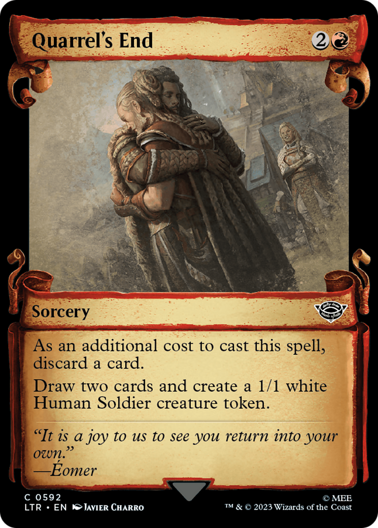 Quarrel's End [The Lord of the Rings: Tales of Middle-Earth Showcase Scrolls] | Jomio and Rueliete's Cards and Comics